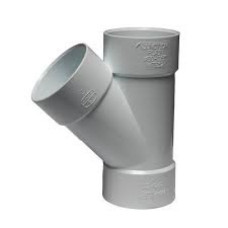 PVC JUNCTION 50MM 45D PLAIN